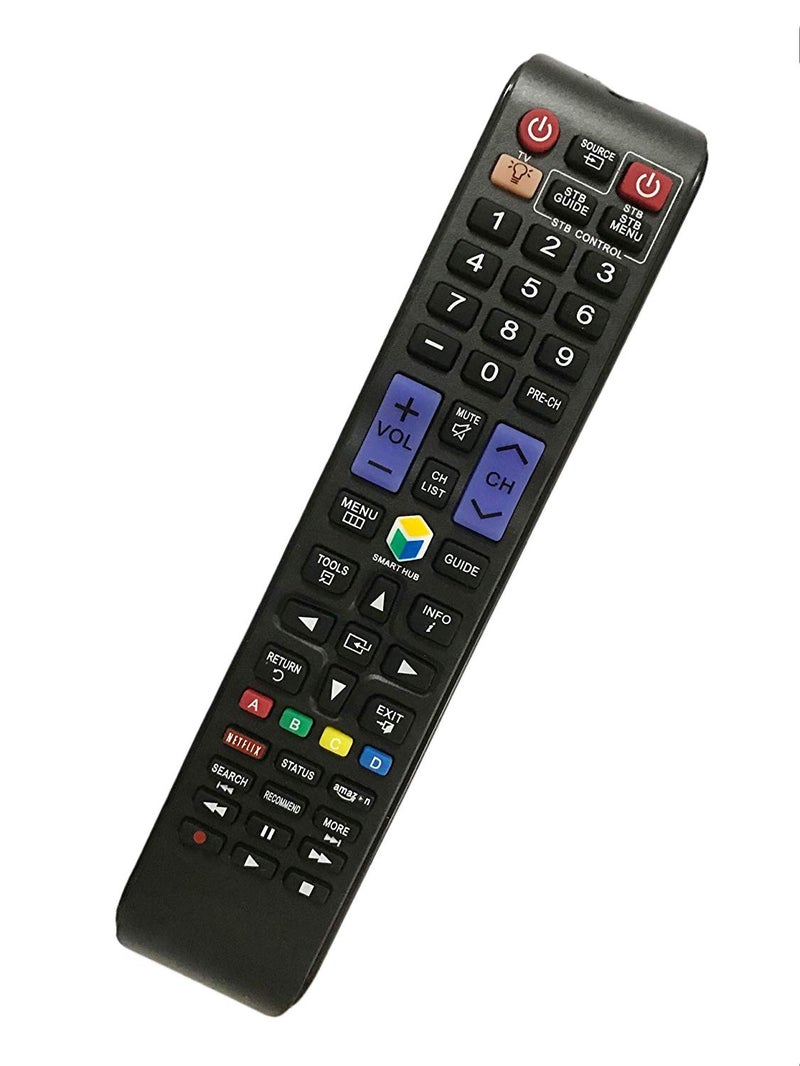 BOMAZ Replacement Remote Controller fit for Samsung UN32J4002 UN32M4500 UN32M4500AFXZA UN55F6400 UN50F6400AFXZA PN64F8500 PL64F8500 Smart TV - Image 2